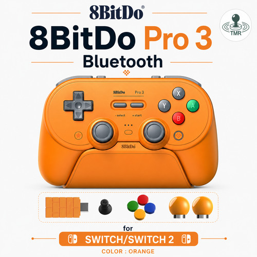 8bitdo pro bluetooth tmr - pro,