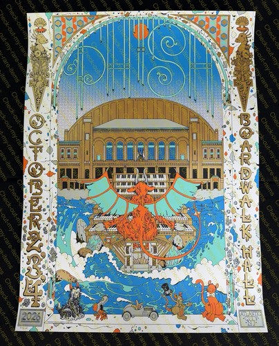 Poster phish boardwalk - 🌊,