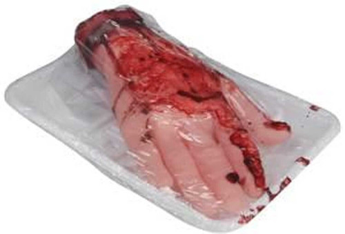 Bloody severed hand macelleria - bloody,