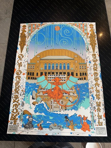 Poster phish boardwalk - boardwalk, hall