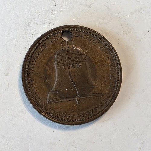 Medaglia 1876 centenario - 1876,